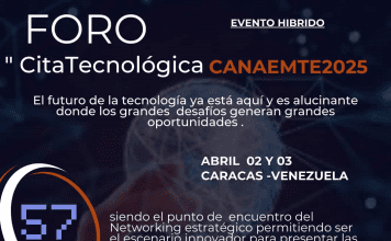 Invitación FORO“CITA TECNOLOGICA CANAEMTE 2025”