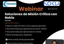 Invitación: WEBINAR EXCLUSIVO CON NOKIA! (Soluciones de Misión Crítica con Nokia