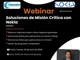 Invitación: WEBINAR EXCLUSIVO CON NOKIA! (Soluciones de Misión Crítica con Nokia