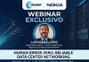 CANAEMTE Invita al Webinar Exclusivo con NOKIA Estratégico sobre Infraestructura de Data Centers «Human Error Zero, Reliable Data Center Networking»