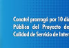 Conatel prorrogó por 10 días hábiles la Consulta Pública del Proyecto de Providencia sobre Calidad de Servicio de Internet