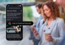 Google lanza la opción de fuentes preferidas en Discover