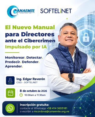 Invitación cápsula CANAEMTE en alianza con Softelinet,
